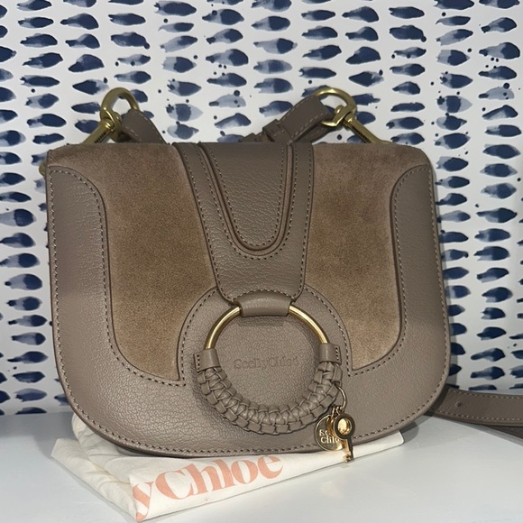 See By Chloe Brown Crossbody Bag with Ring Detail - Picture 7 of 7
